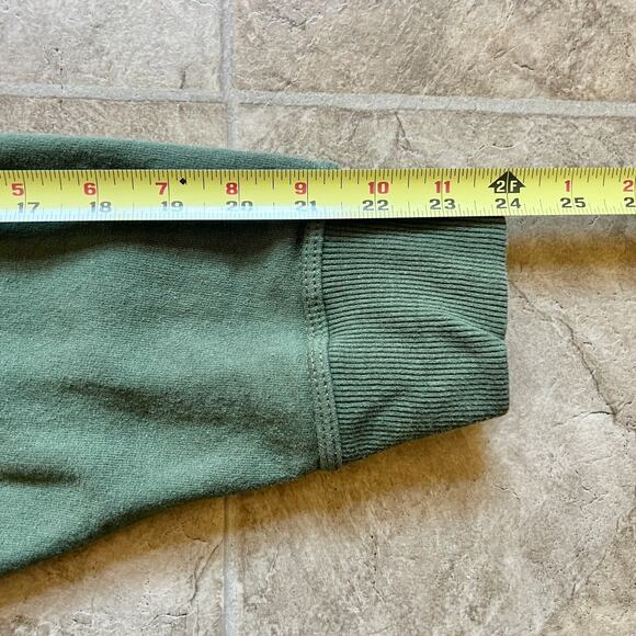 Vintage Y2K Champion Mens Sweatshirt 2XL Green Classic Sporty Preppy Minimalist - Picture 7 of 7